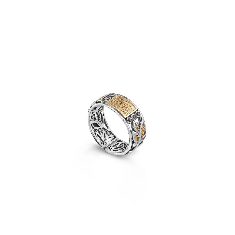 women's sterling silver rings-Sayed Darwish Ring