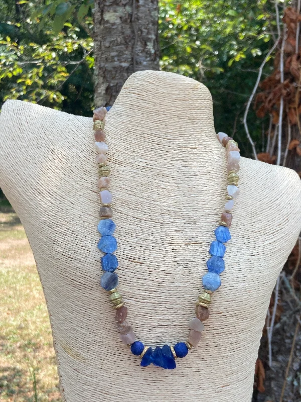 women's ethical necklaces-The Alani Gemstone Necklace