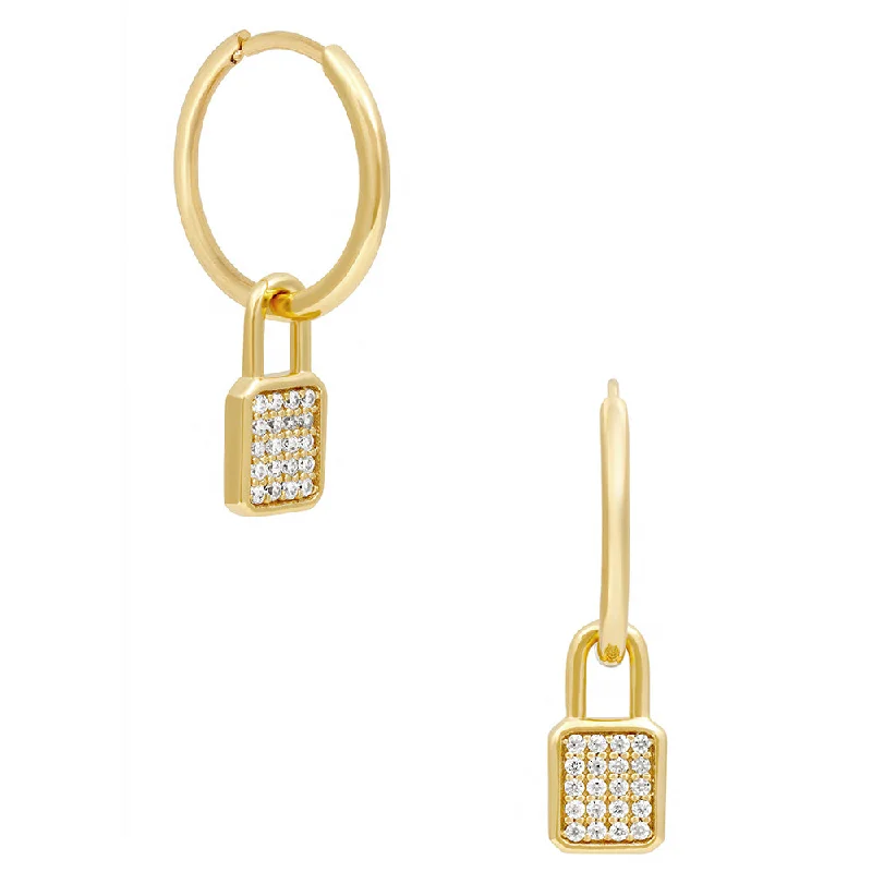 women's high-fashion earrings-Valentina Hoops