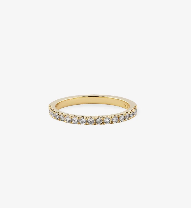 women's engraved rings-Diamond Eternity Ring 0.30