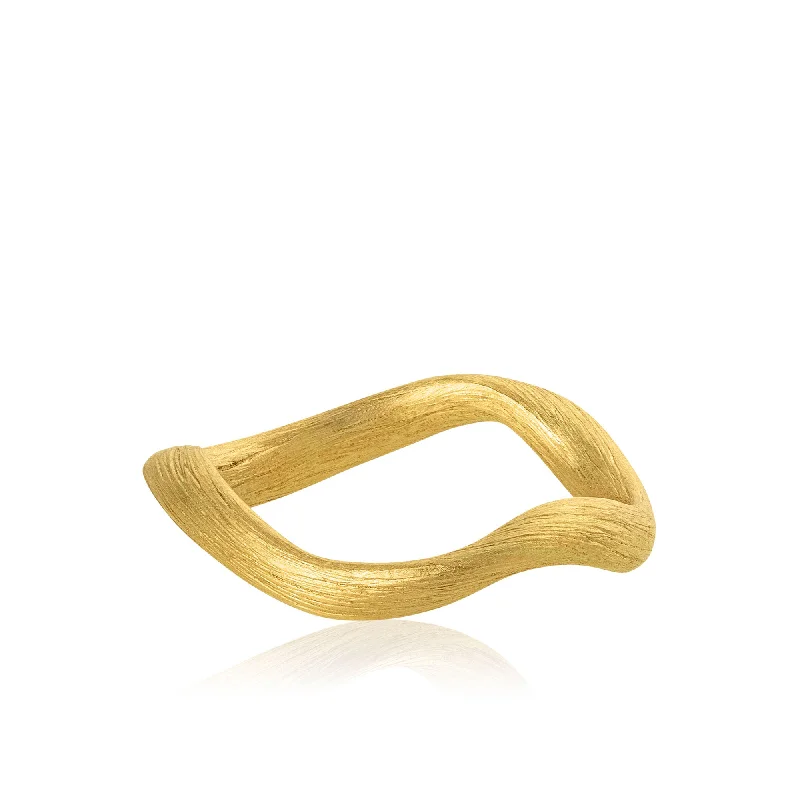 women's 14k gold rings-Vega 18K Gold Ring