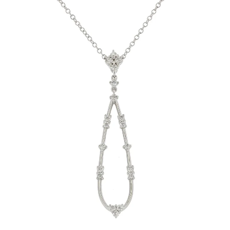 women's chic necklaces-Constellation Teardrop Necklace