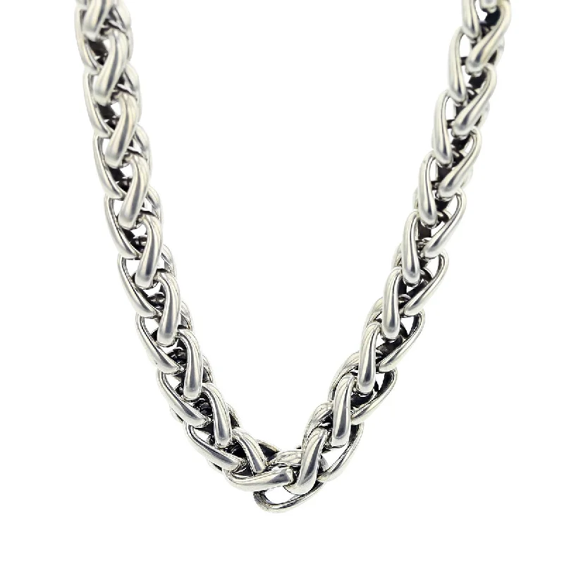 women's heirloom necklaces-David Yurman 16-Inch Wheat Chain Necklace