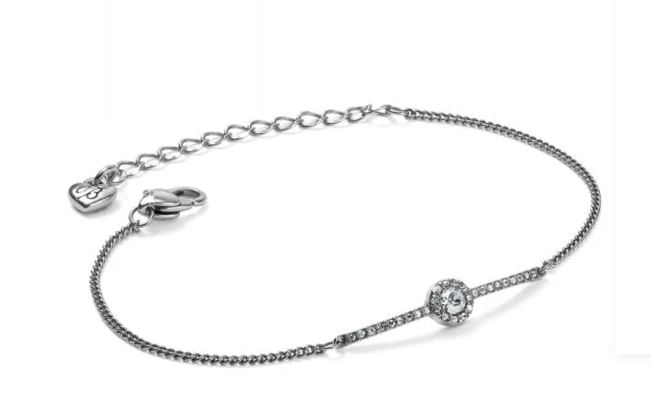 women's cubic zirconia bracelets-Illumina Petite Bar Bracelet