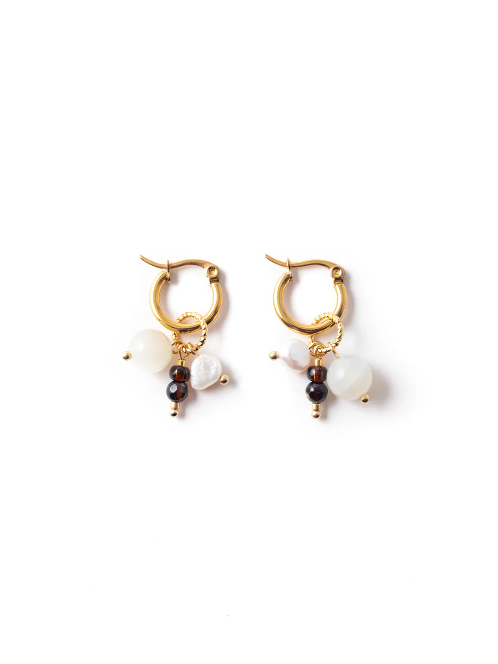 women's anniversary earrings-Citalis Gold Hoops