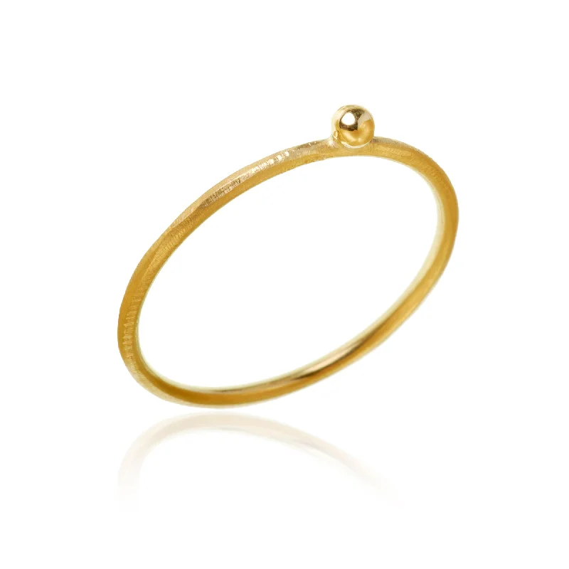 women's birthstone jewelry rings-Delphis 18K Gold Ring