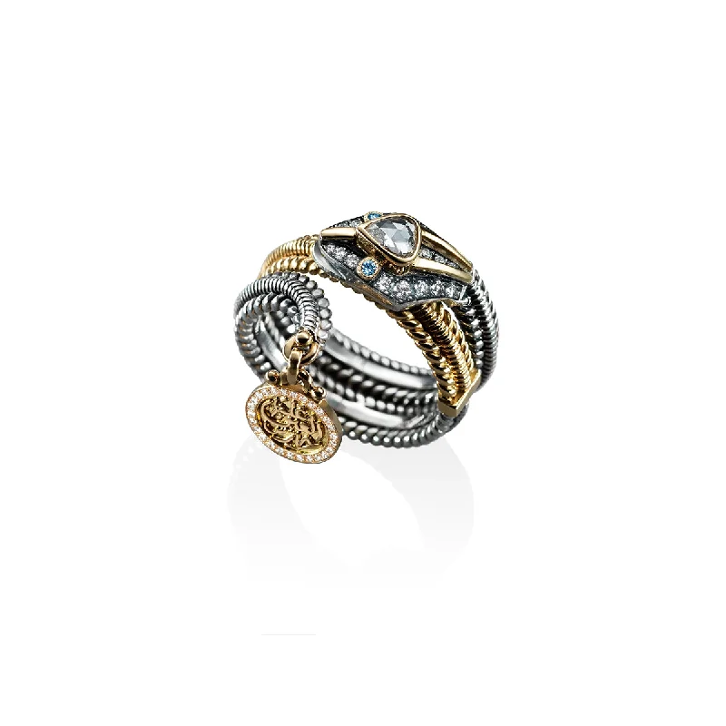 women's adjustable rings-The Exclusive Snake Ring