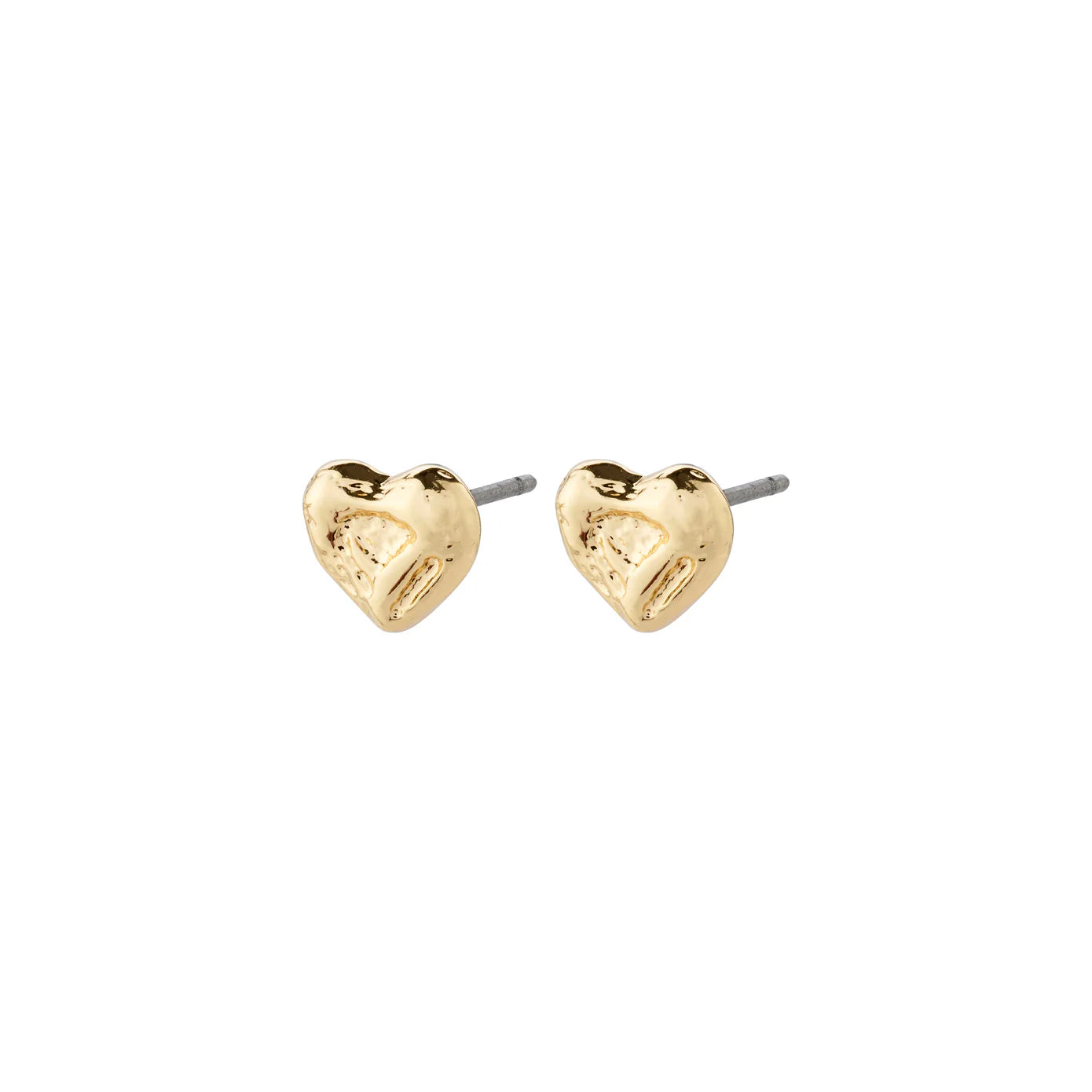 women's gold hoop earrings-Arlet Gold Plated Studs