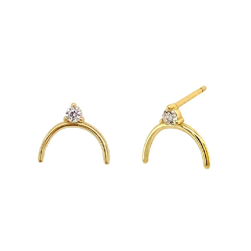 women's luxury diamond earrings-Evie2 Studs