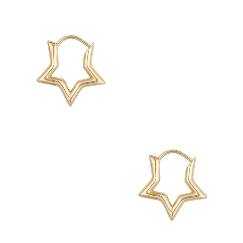 women's hoop stud earrings-Nova Hoops