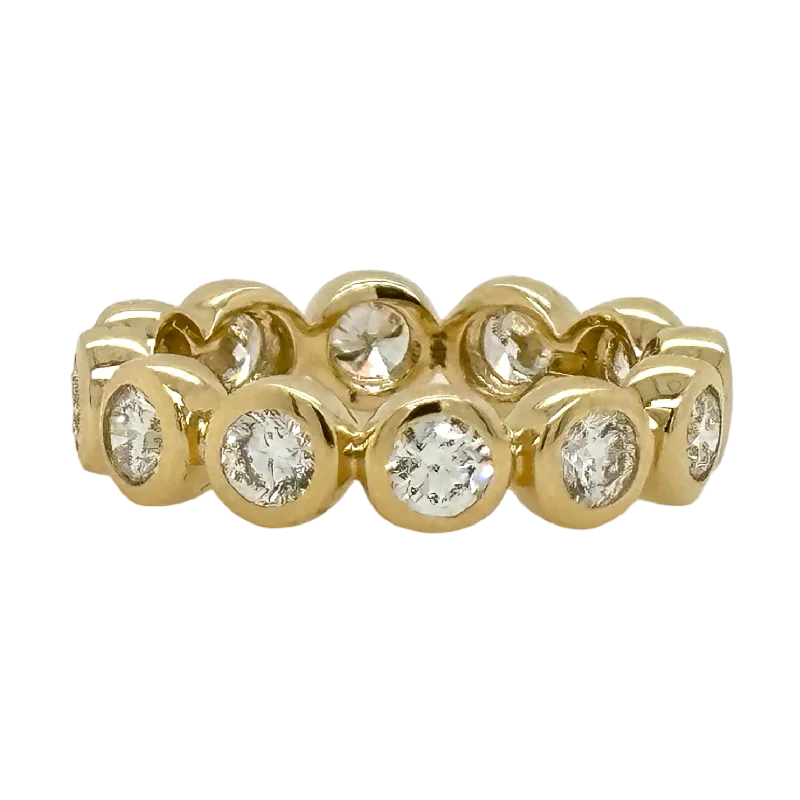 women's vintage-style rings-DIAMOND BEZEL PINKY RING