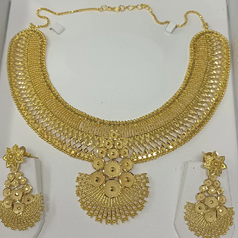 women's chic necklaces-Pari Art Jewellery Forming Necklace Set