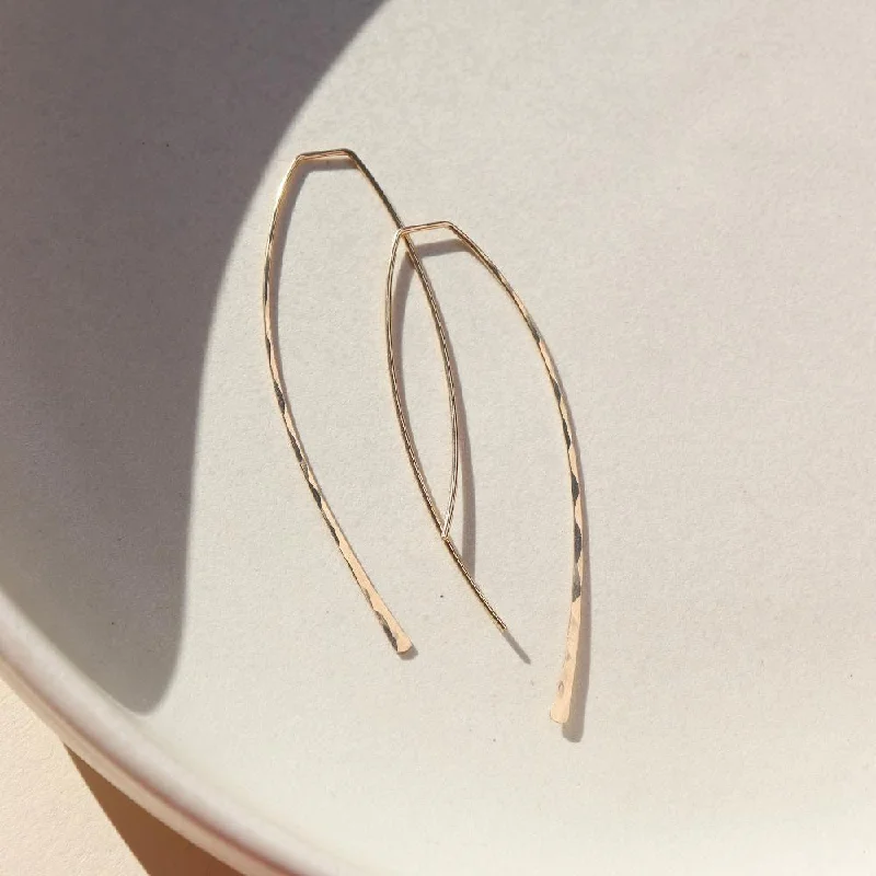 women's minimalist hoop earrings-Ebb + Flow Slides