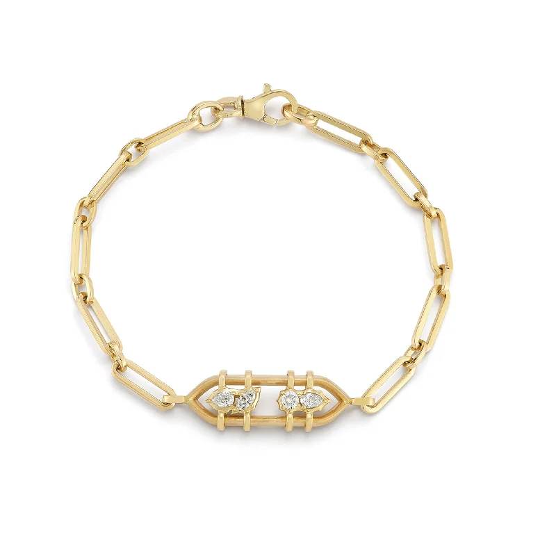 women's designer bracelets-Posey Floating Bracelet