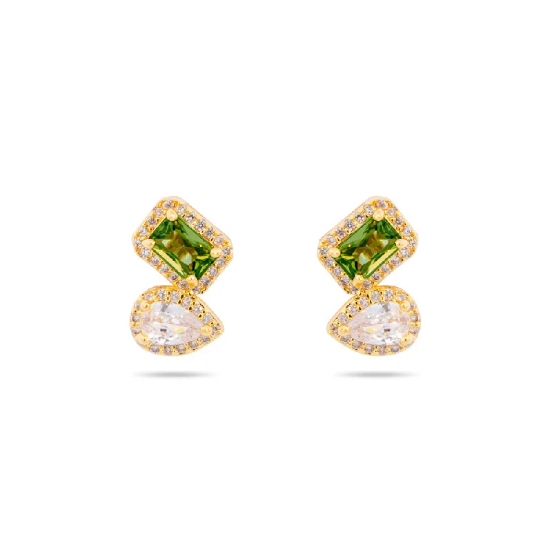 women's multi-colored earrings-The Salma Studs (Cindy Kimberly x The M Jewelers)