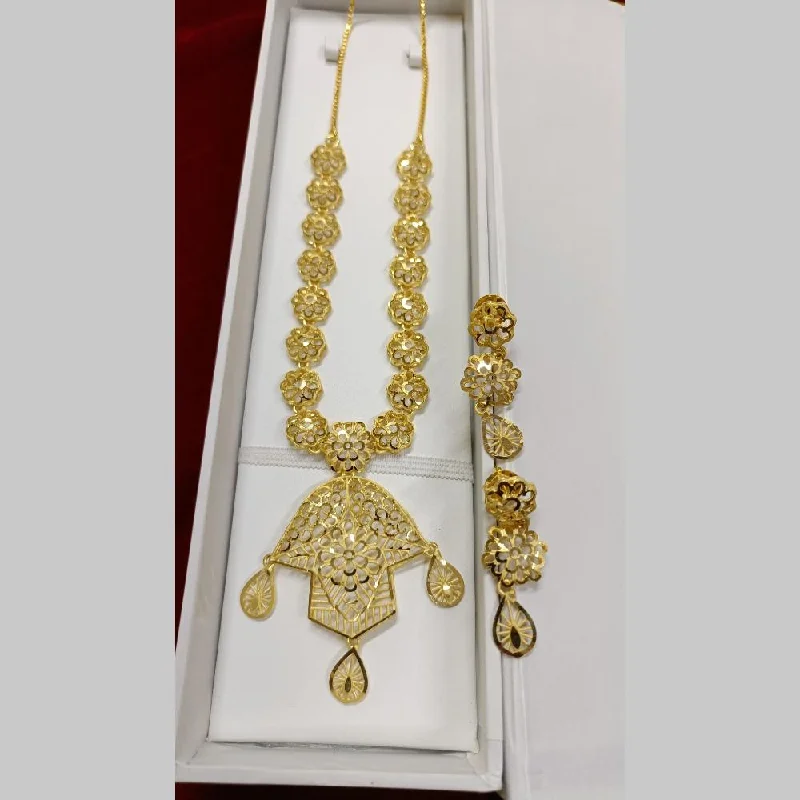 women's elegant necklaces-Pari Art Jewellery Forming Necklace Set