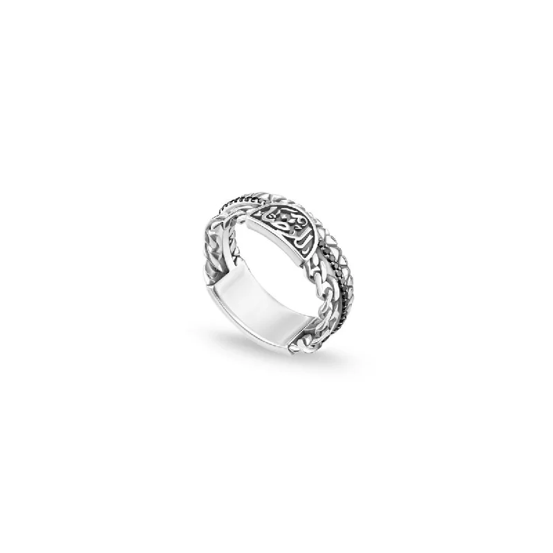 women's promise rings-Contentment Ring